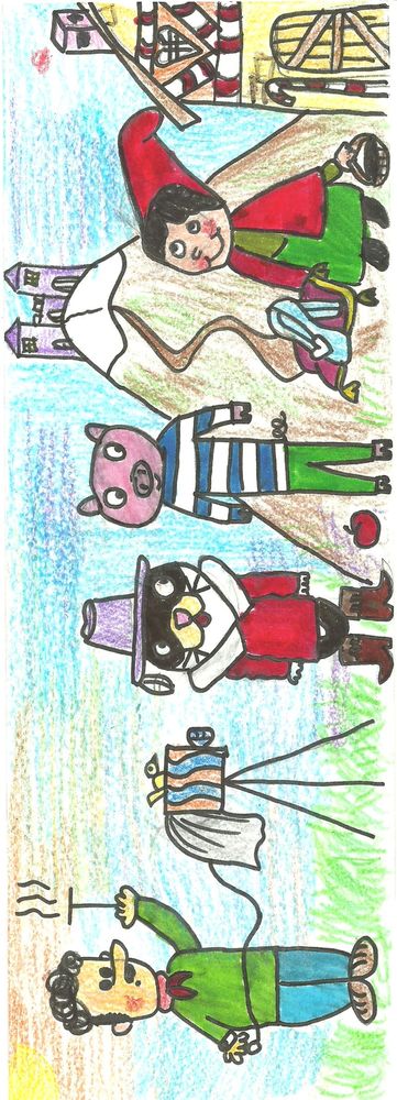 Marcapáginas ganador categoría infantil